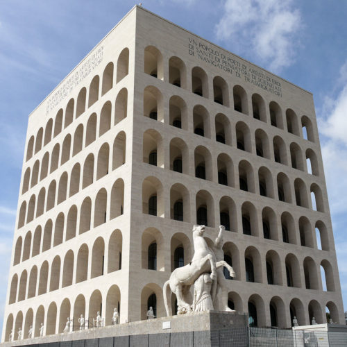 Colosseo Quadrato, Rome, 1938-1940