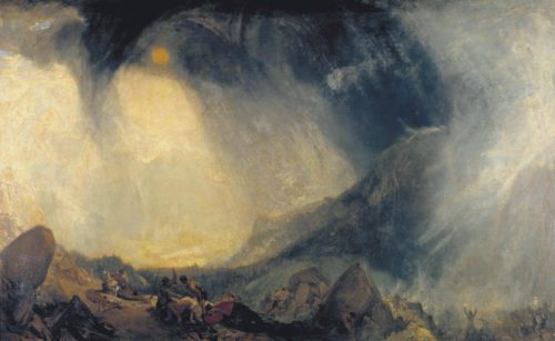 Snow Storm: Hannibal and his Army Crossing the Alps exhibited 1812 Joseph Mallord William Turner 1775-1851